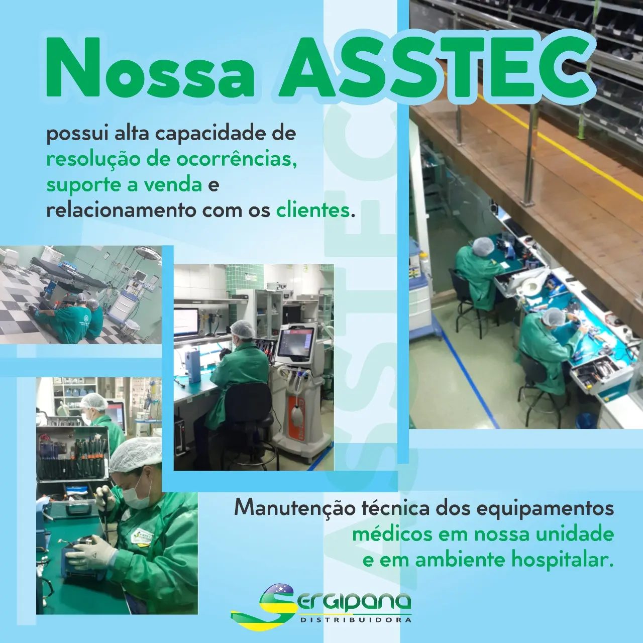 ASSTEC — assistência técnica da Sergipana Distribuidora