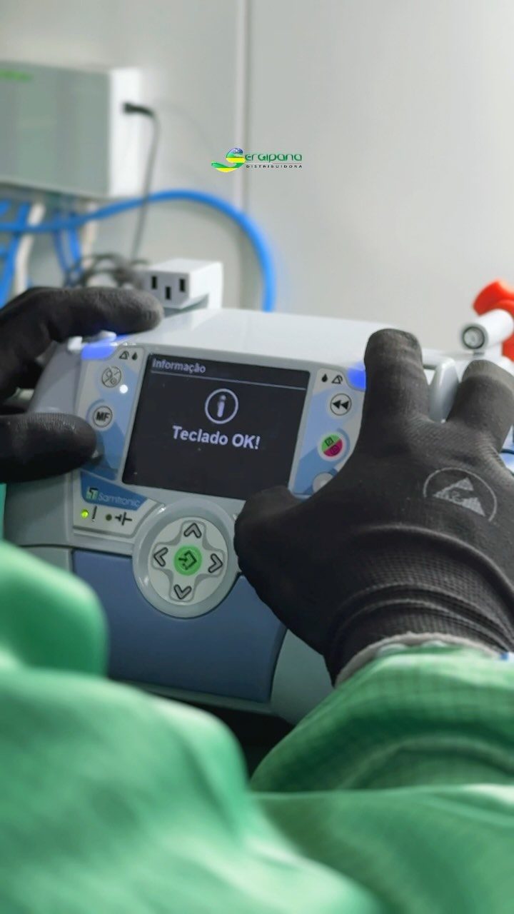 Manutenção de equipamento médico na ASSTEC