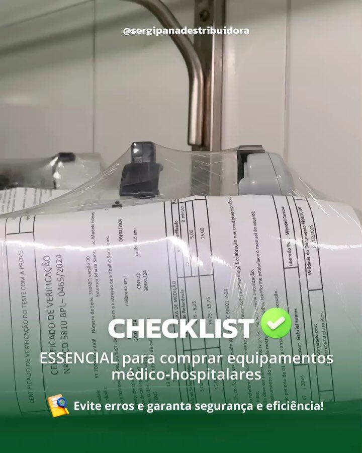 Bombas de infusão com certificado de verificação